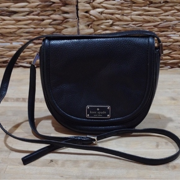 kate spade Black Pebbled Leather Crossbody Bag - Picture 2 of 14